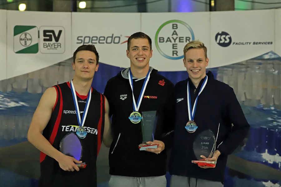 Die schnellsten Sprinter über 25m